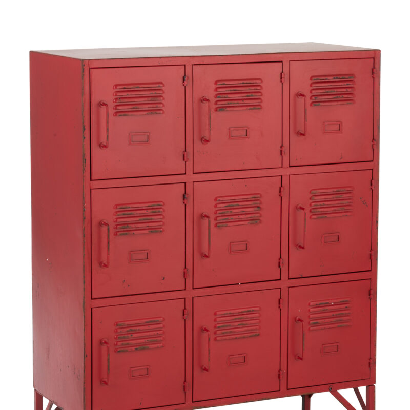 Schrank 9 Schublade Metall