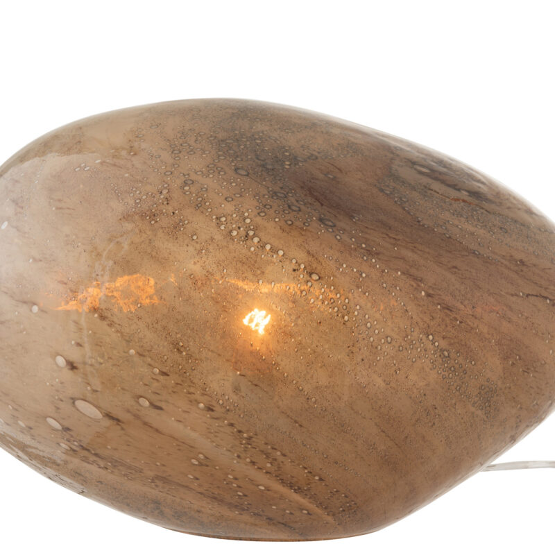 Lampe Dany Oval Glas