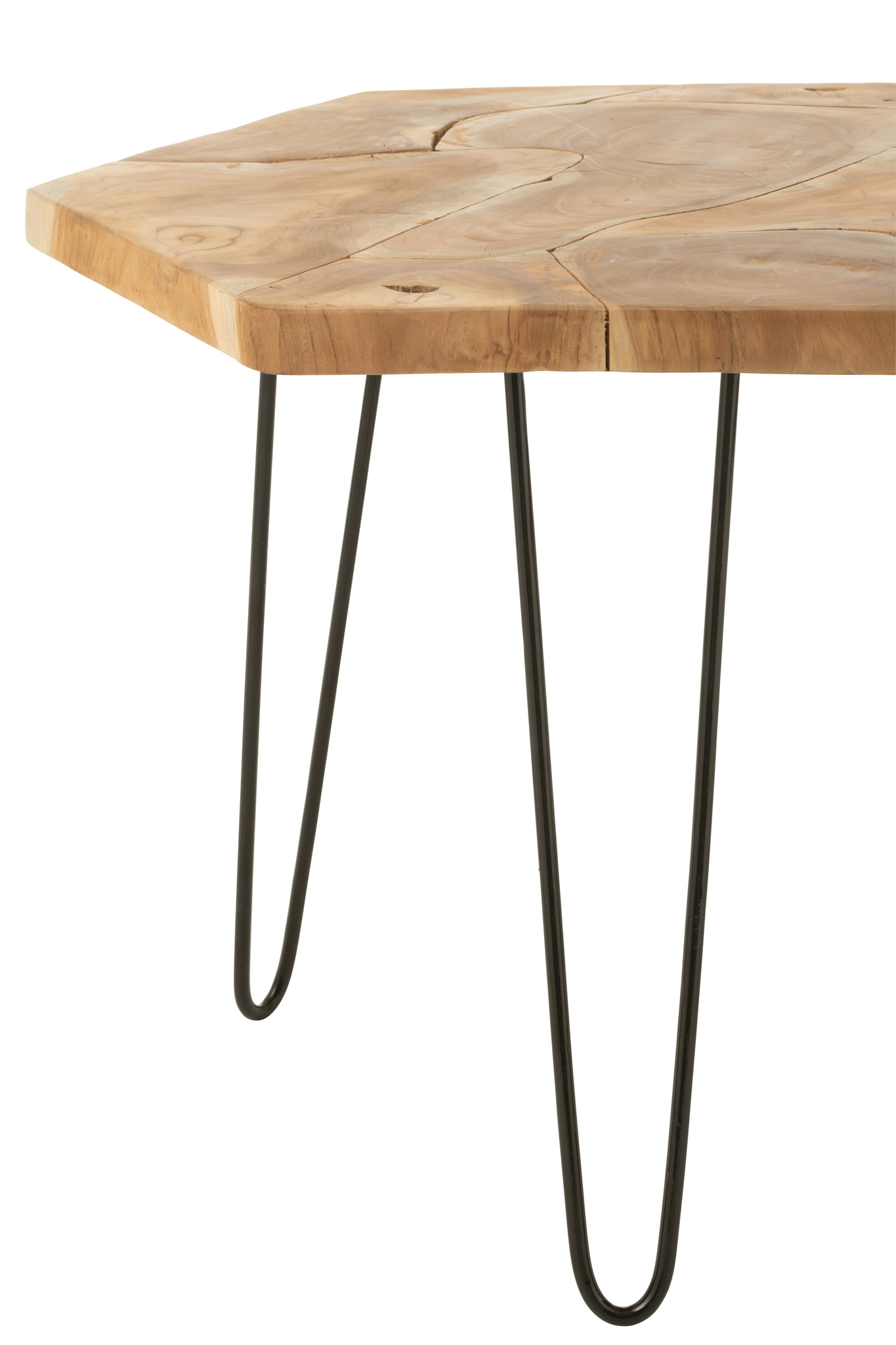 Set aus 2 Beistelltischen Sechseck – Bild 2