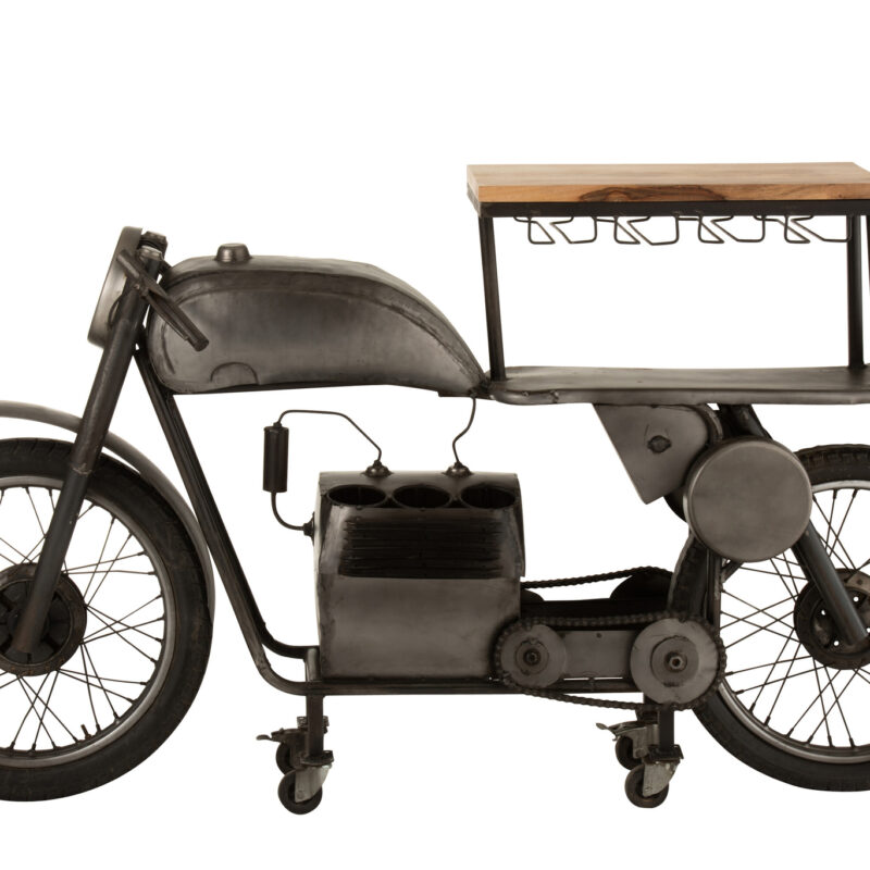 Bar Motorrad 12 Gläser 6 Flaschen