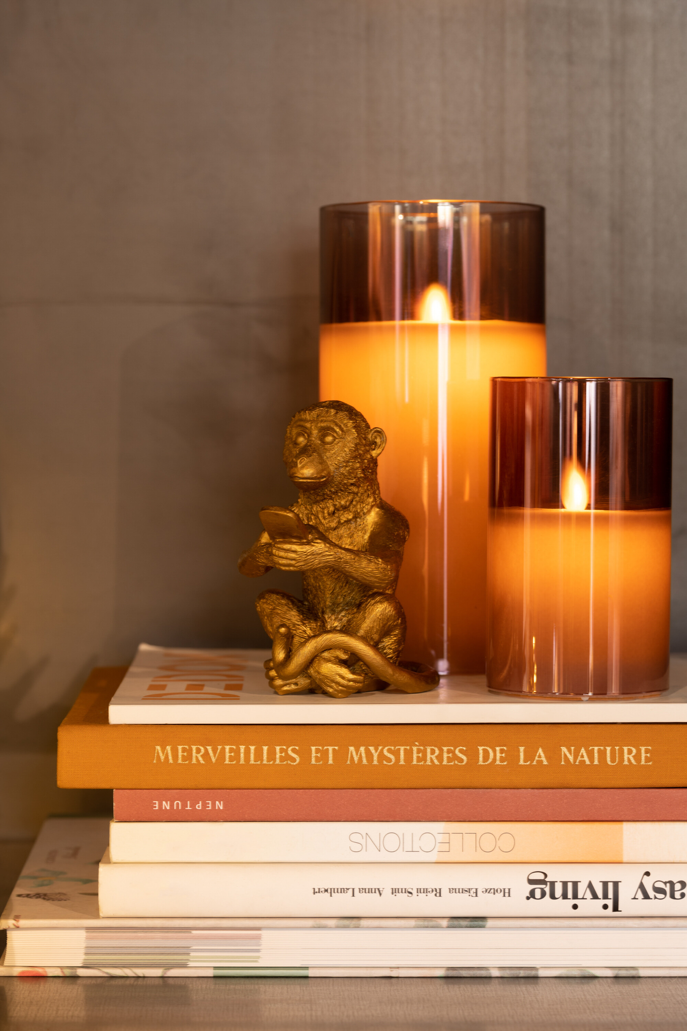 Ledlampe Shining Glas Mittelgroß – Bild 4