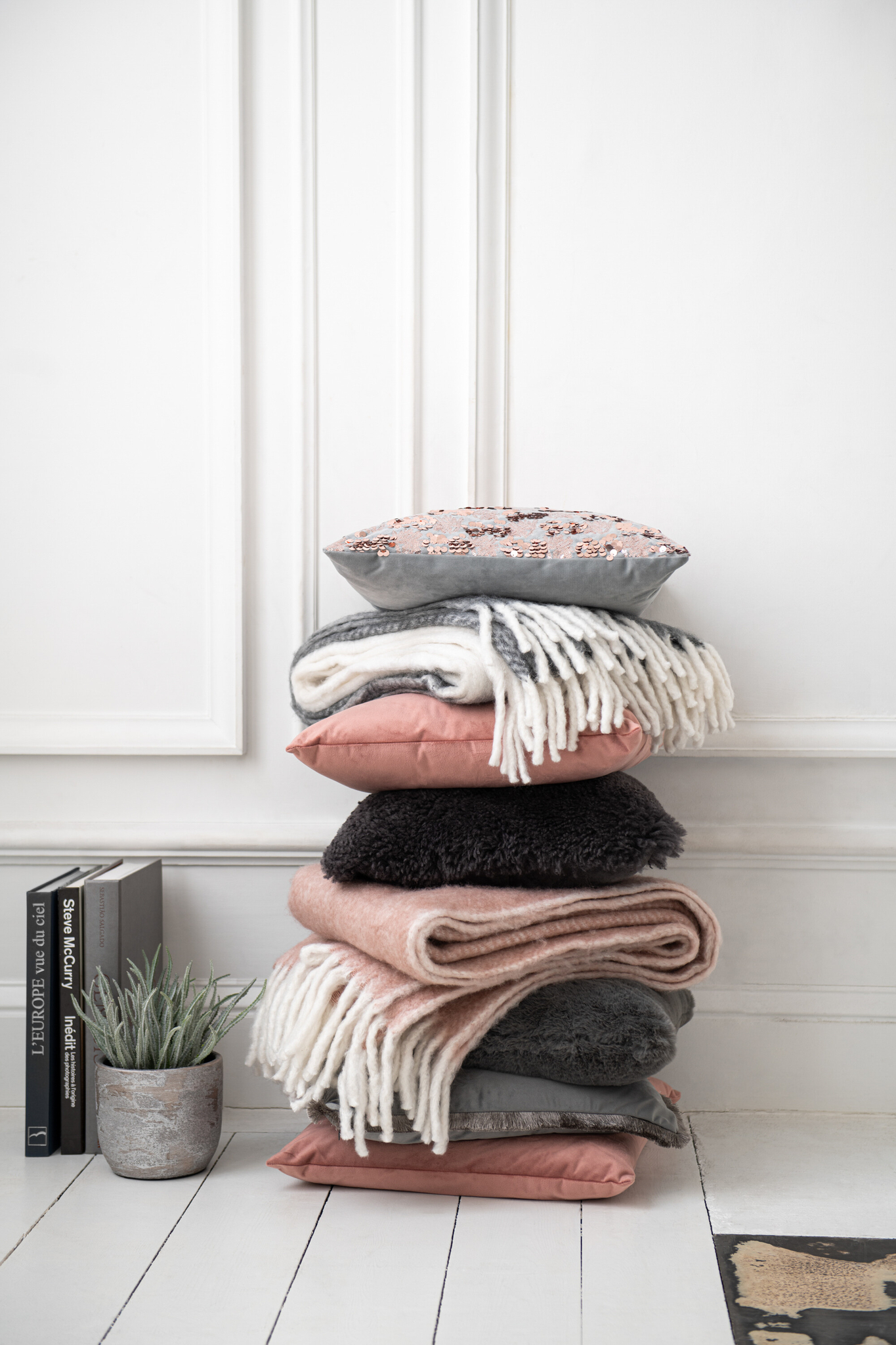 Kissen Pailletten Samt – Bild 6